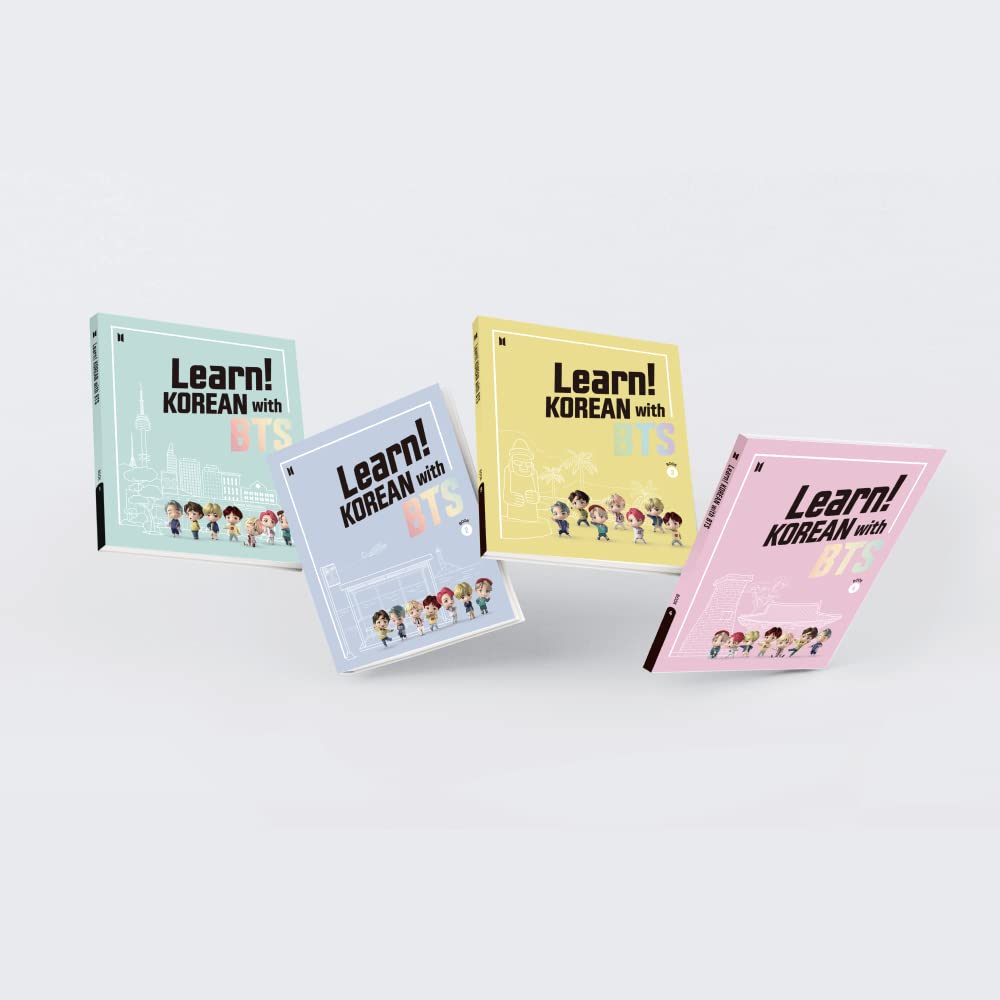 Aprenda! Coreano com BTS 1-4: (apenas livro, não incluído MotiPen